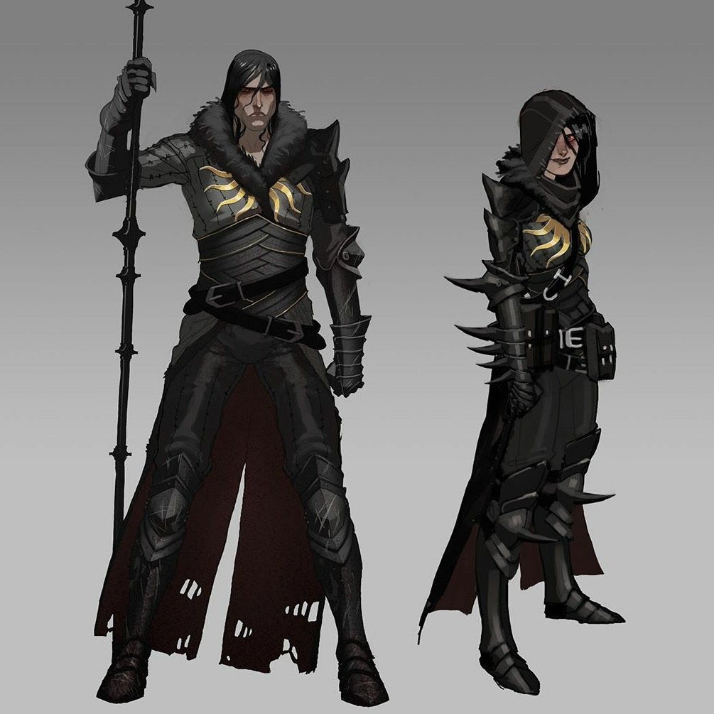 Daily Dragon Age on Twitter "Concept Art of Hawke in Dragon Age 2"