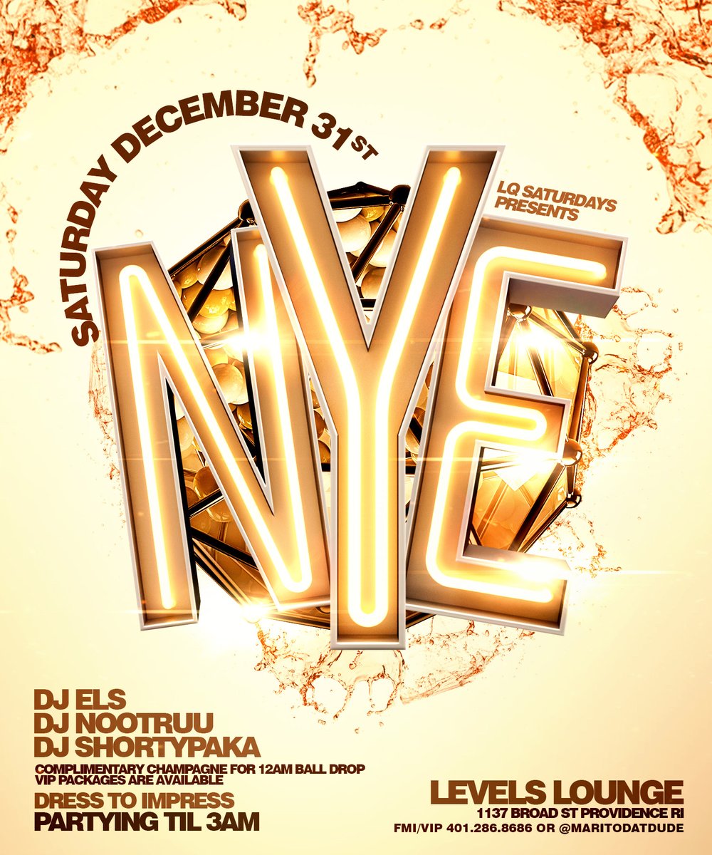 DeLoMioo's tweet photo. NYE23' PARTY TILL 3AM! AT LEVELS LOUNGE! 12.31 https://t.co/LHumVnhXH2