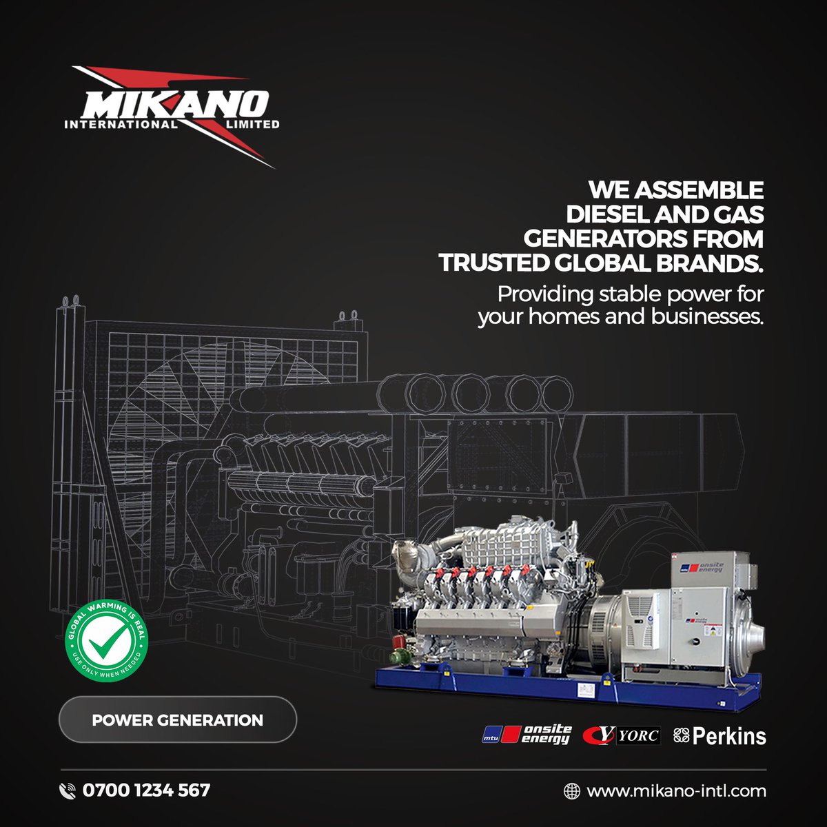 Mikano_intlltd's tweet photo. Our diesel and gas fueled power generators are assembled locally and meet international quality standards. 

For more inquiries on our range of power solutions, kindly send us a DM or call 07001234567
#Mikano #MikanoGenerators #Power #AffordableGenerators #YorcGenerators https://t.co/ckBUffRj0f