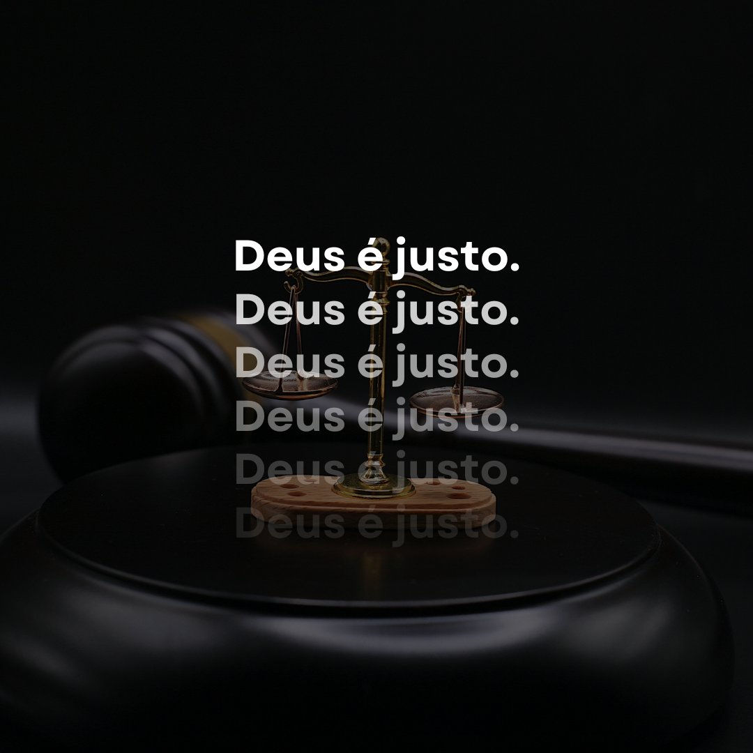 Caso você esteja passando por uma injustiça, confie seu caso ao Senhor e aguarde a manifestação de Sua justiça. 

#meditaçãodiária #maravilhosoDeus