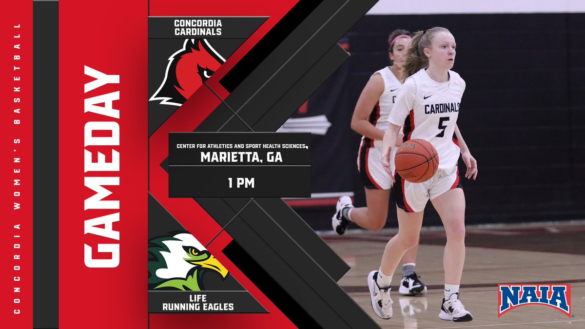 CUAACardinals's tweet photo. 🏀GAMEDAY🏀

@concordiawbb opens up their southeastern road trip in Georgia today with a matchup against Life!

⏰ 1pm
🆚 Life
📍 Marietta, GA
📹 https://t.co/JPWsSxSSDj

#GoCards https://t.co/zWQsncr00n