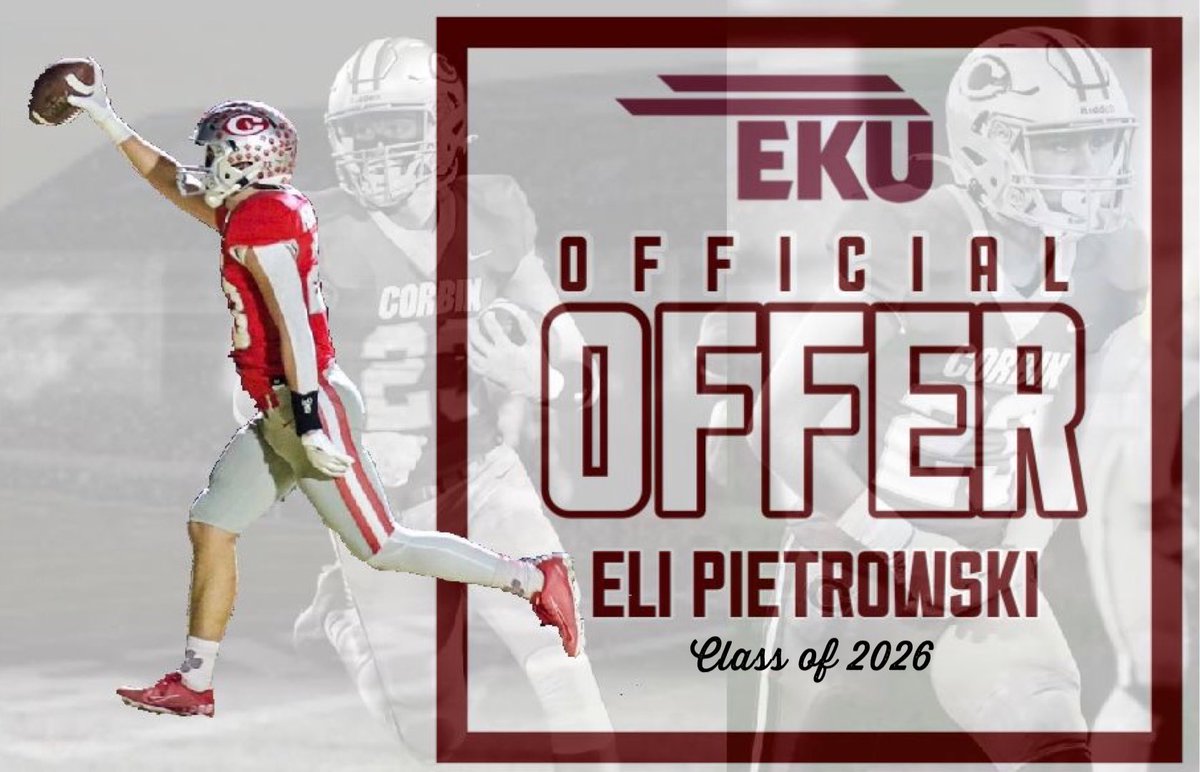 Blessed to announce I have receive my first offer from Eastern Kentucky University. #E2W | #MatterOfPride