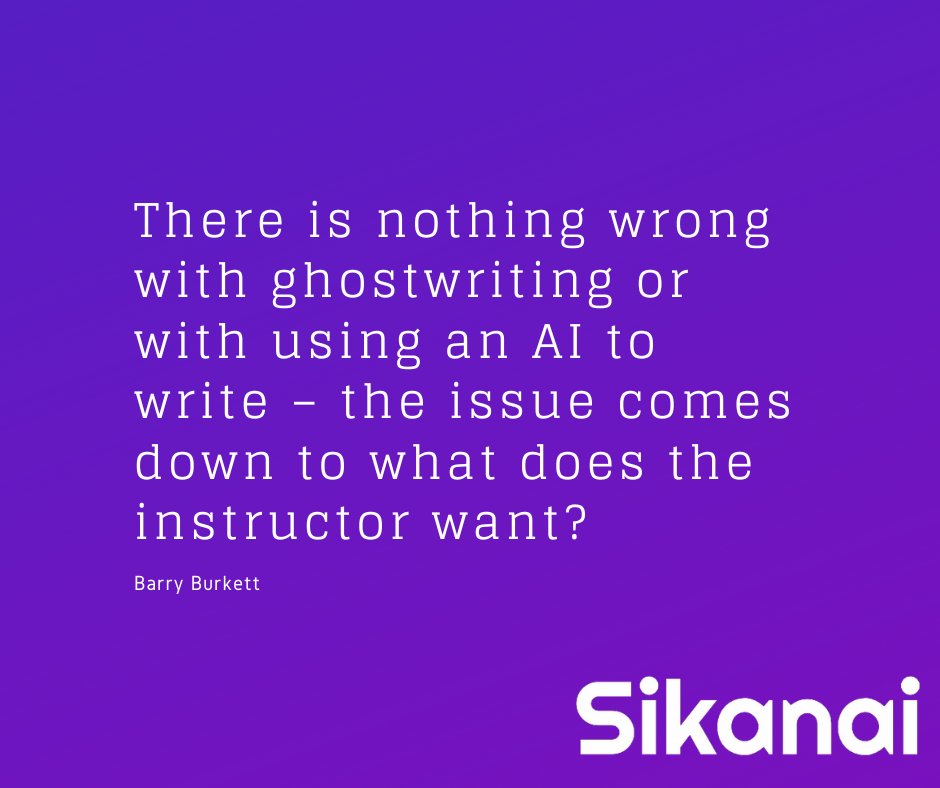 Sikanai_EdTech's tweet photo. #HotTake for #academicintegrity and #highered... @OpenAI's #ChatGPT can be good for student learning.

https://t.co/8oLB7iy4L1 https://t.co/lsXroYhnJU