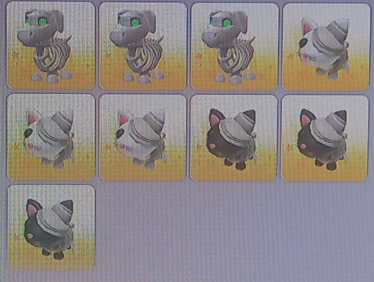 Halloween pet giveaway!

Winners!
1st: 3 skele dogs
2nd: 3 white mummy cats
3rd: 3 black mummy cats

Rules:
Follow
Like
Retweet 
Tag 2 friends