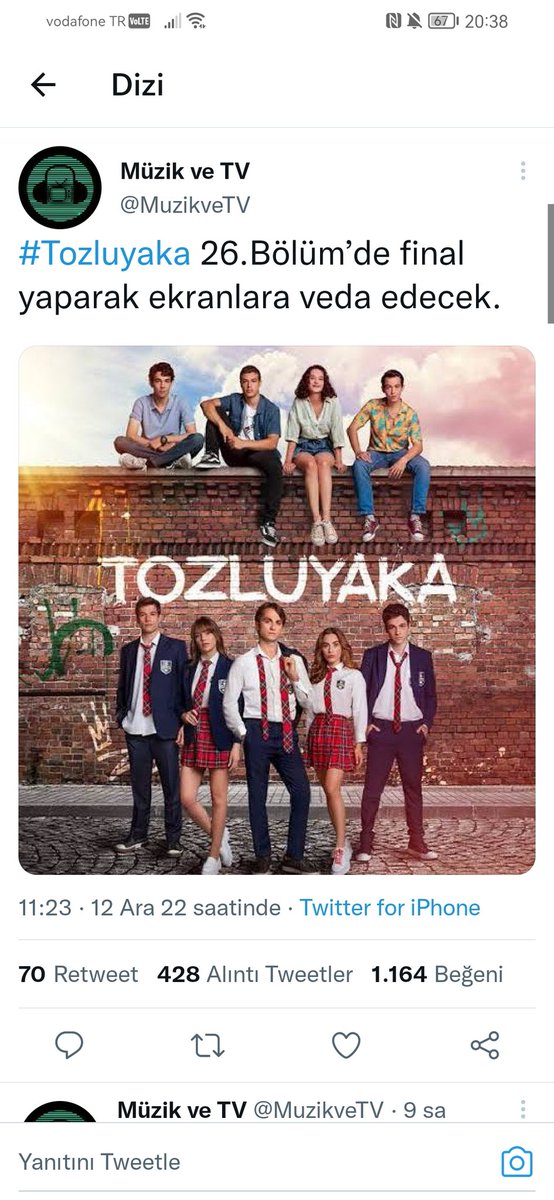 Tozluyaka fandom olarak bence çok güzel zamanlar geçirdik,zeyçağ egzey diye kavgalarımız,vefa'nın katili Kim diye delirmemiz,cemrenin ölüşü,çağrı.O yaz günlerinde tweet atıcam diye delirmem çok özel zamanlardı çok güzel fandom ailesi olduk,çok özleyeceğim.Zeyçağ'ı Çağrı'yı 🥹