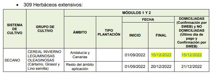 proyingAB's tweet photo. 🌾Últimos días de suscripción al seguro integral de cereal, hasta el próximo martes 20 de diciembre. Más info en tecnicos@proying-ingenieria.com y 967 66 93 10 https://t.co/SCE2DHQArJ