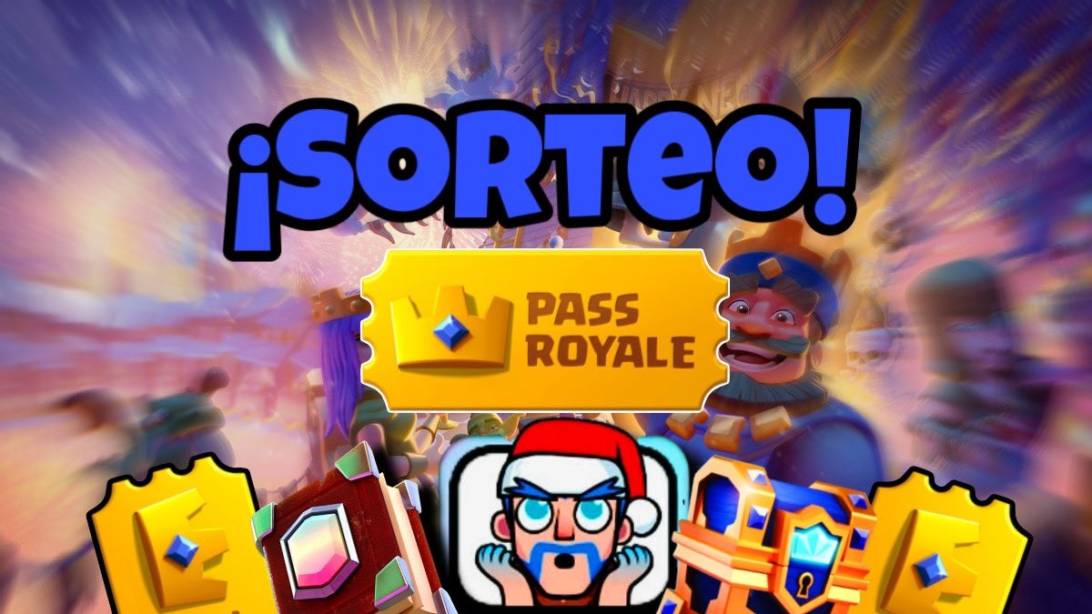 🌟¡¡¡𝐒𝐎𝐑𝐓𝐄𝐎 𝐏𝐀𝐒𝐒 𝐑𝐎𝐘𝐀𝐋𝐄 𝐱𝟓!!!🌟

Estaremos sorteando 5 Pass Royale
¡No te quedes afuera!😃

Requisitos⬇️
- FAV❤ y RT🔁
- Seguir:
@Heroica_team
<a href="/THBebecita/">𝚃𝙷❤️𝙱𝚎𝚋𝚎𝚌𝚒𝚝𝚊</a>
@iAmDiego1402
<a href="/Felipe_Izhar/">Felipe Izhar</a>
- Etiquetar dos amigos

El sorteo culmina el 22/12