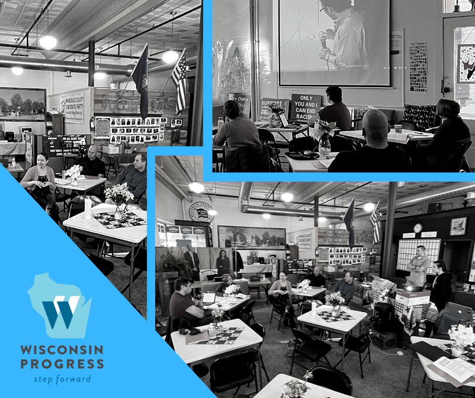 WIProgress's tweet image. We are having a great time training current and prospective candidates for local office! To learn more about our trainings and to sign up for one yourself, visit our website at wisconsinprogress.org/trainings

#stepforward #wisconsinprogress #training #wi #elections