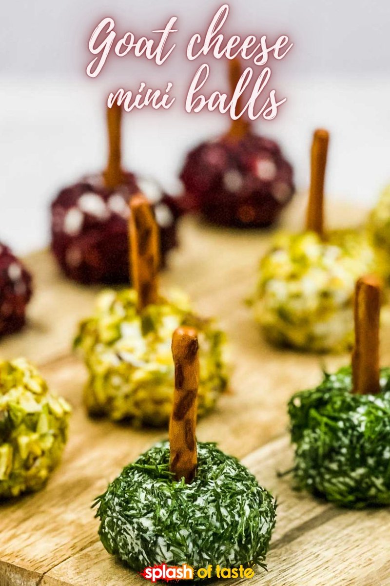 Who doesn’t love a good appetizer? And what’s better than one that’s both delicious and easy to make? These mini goat cheese balls are the perfect snack for your next party or get-together.
Grab the recipe >> splashoftaste.com/goat-cheese-ba…