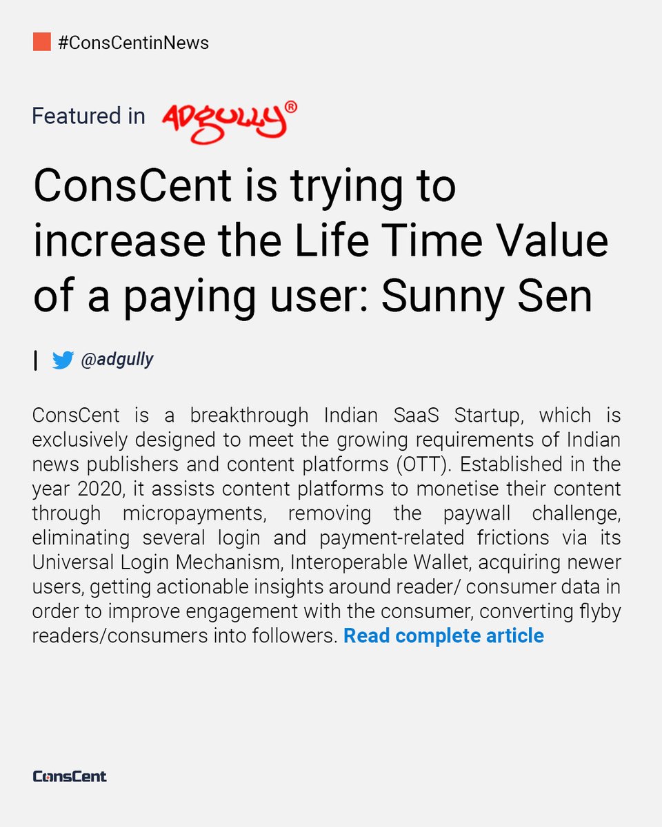 Conscent.ai tweet media