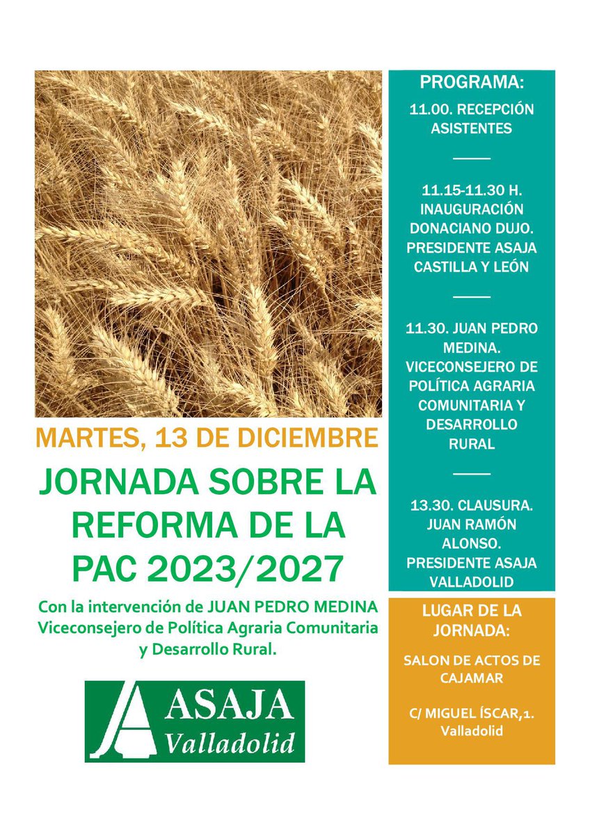 Buenas amigos, mañana es una buena oportunidad para ver si resolvemos dudas sobre la nueva Pac , por si a alguien le pilla bien dejo esta invitación por aquí. 👇👇