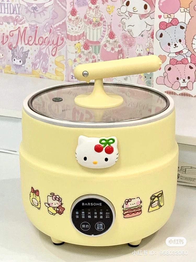 sanrio daily ✨ on X: hello kitty rice cooker 💫  /  X