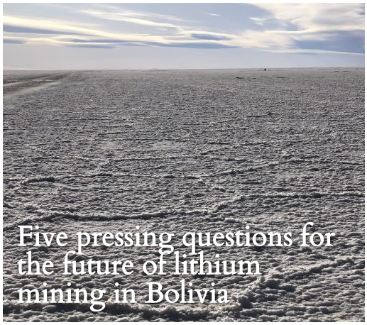 Double hitter on Bolivia's lithium moves from @mongabay, @MaxRadwin and me with input from @MondacaWaliki @jczuleta @ComcipoOficial @ManuOliveraAnd @OPSAL_ @energyx @NREL @BritGeoSurvey and residents in Potosí