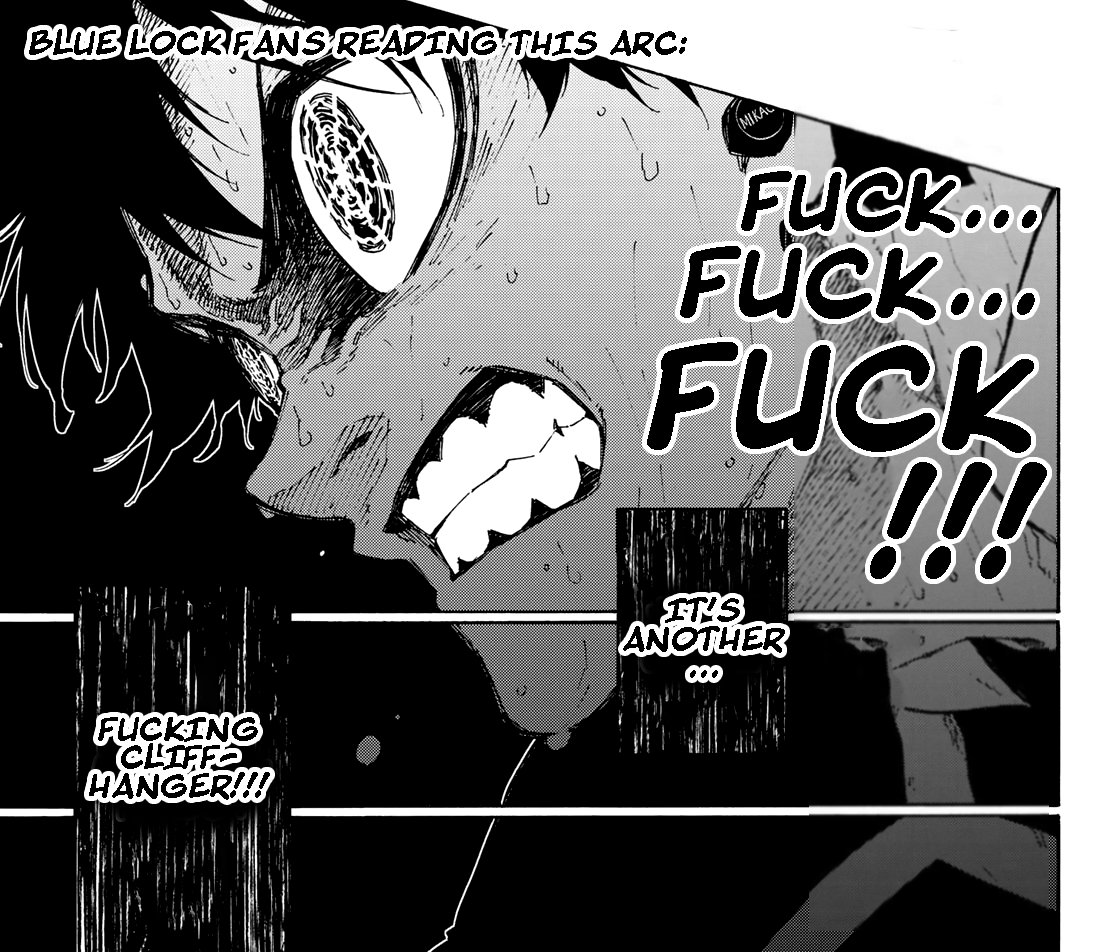 syizel__'s tweet photo. "You are not a god. At this moment if you could achieve one thing...
What would it be?"
Now that I'm caught up, every new chapter felt so short man
#bluelock199 https://t.co/YixdErGwiN