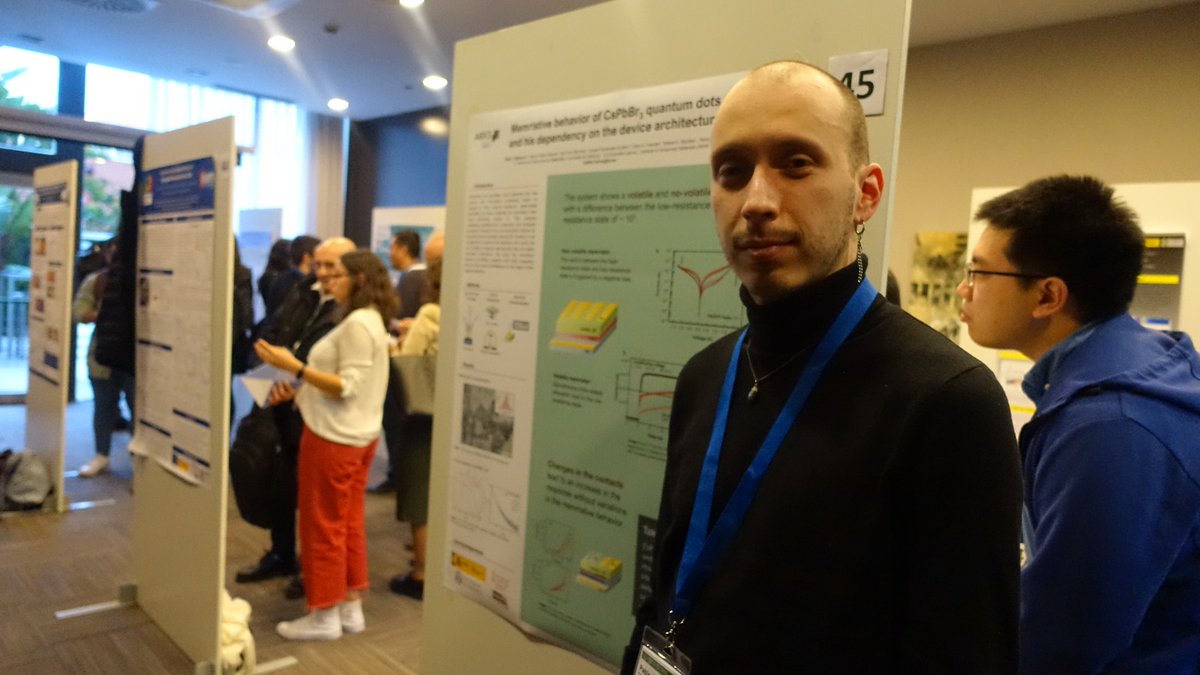nanoGe_Conf's tweet photo. 💡Poster session time is an opportunity to meet new scientists and encourage lab colleagues! One poster will be awarded, good luck to all the participants #SusMHP

https://t.co/6DFTCJpgtW https://t.co/UUYPb8e77W