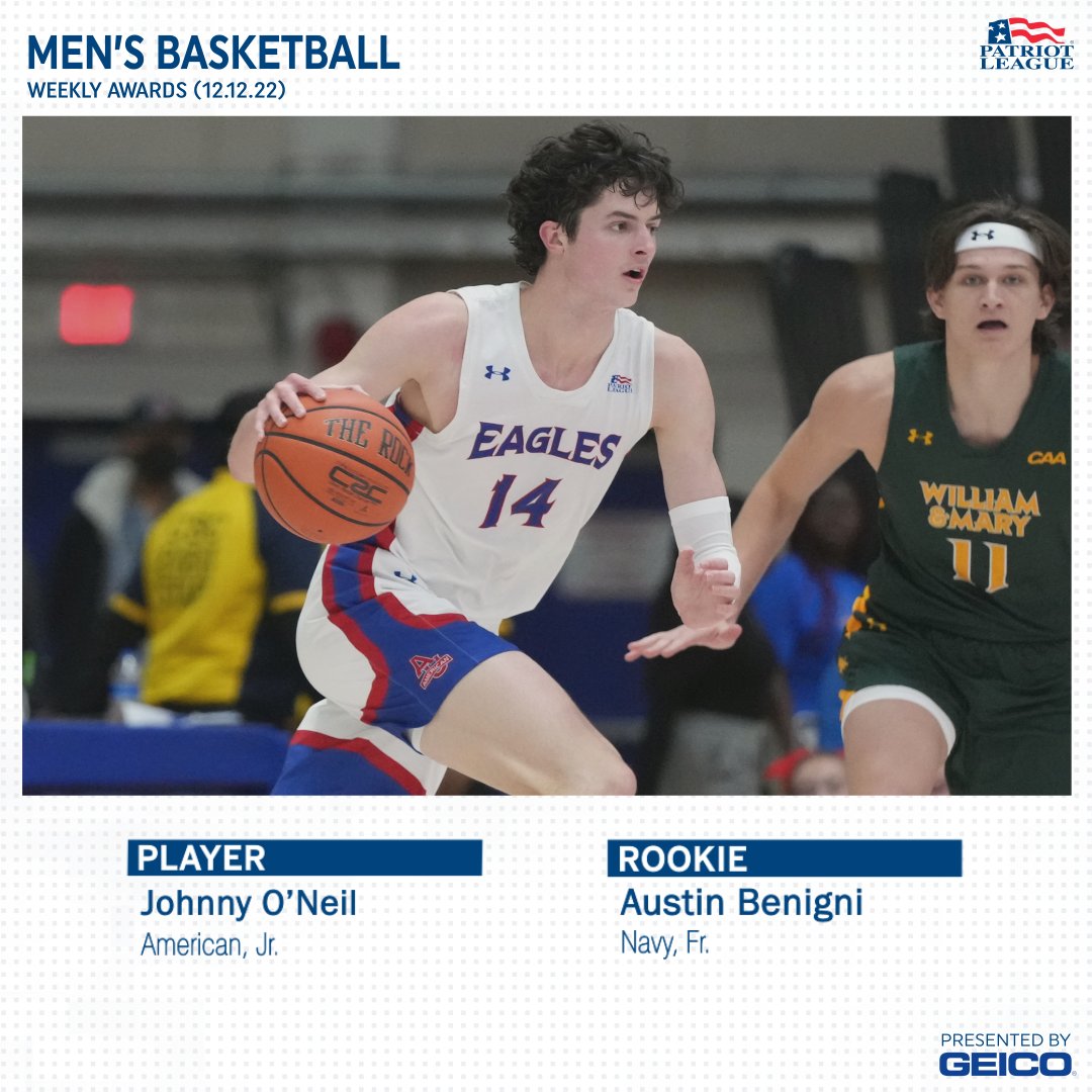 Patriot League tweet media