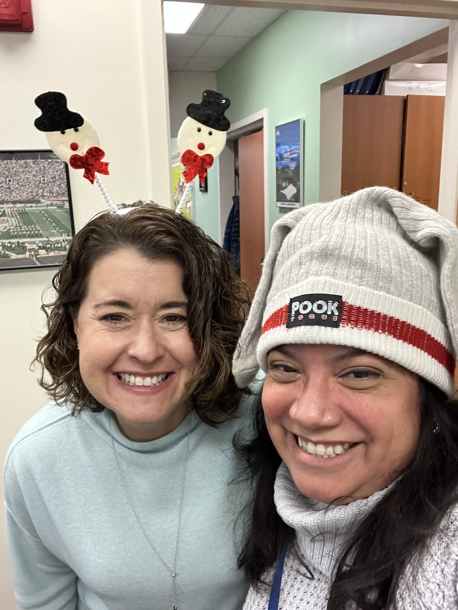 Happy Hat Day <a href="/ExploreCentral/">Central School Foxes</a>. It’s school spirit week! Even the adults have fun!