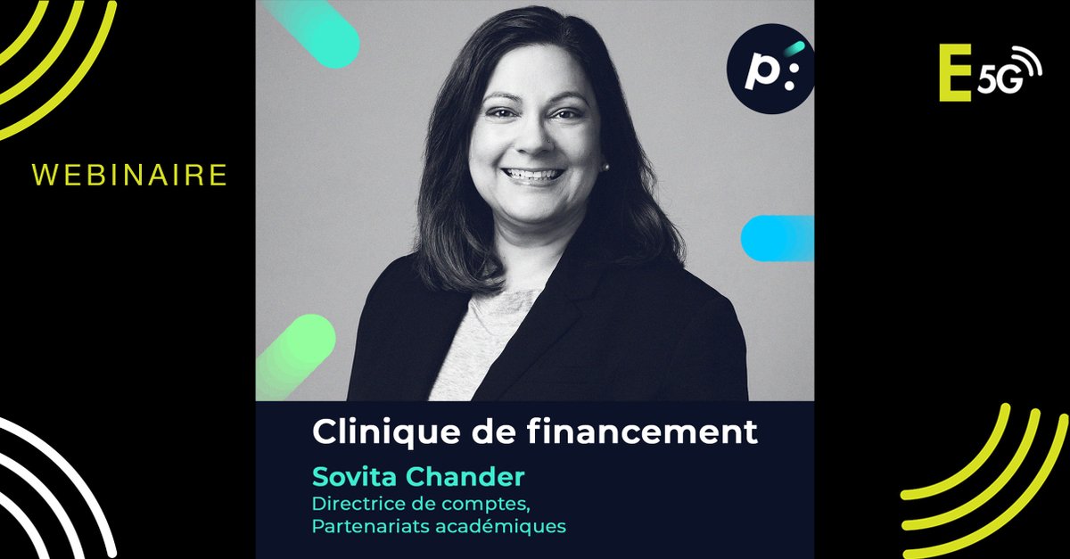 Inscrivez-vous à la clinique de financement de notre partenaire <a href="/Prompt_Innov/">Prompt</a> 

Obtenez toutes les réponses à vos questions sur les programmes de financement auprès de <a href="/Prompt_Innov/">Prompt</a> 

C’est gratuit!

promptinnov.com/evenement/webi…

#encqor #encqor5G #5G #prompt #webinaire #financement