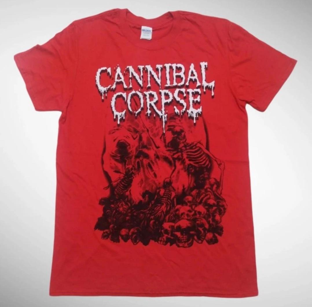 #ayojajankaosband

OFFICIAL MERCH | Cannibal Corpse - Pile Of Skulls | Size M | Gildan Soft | RP. 385.000 | Order via DM.
