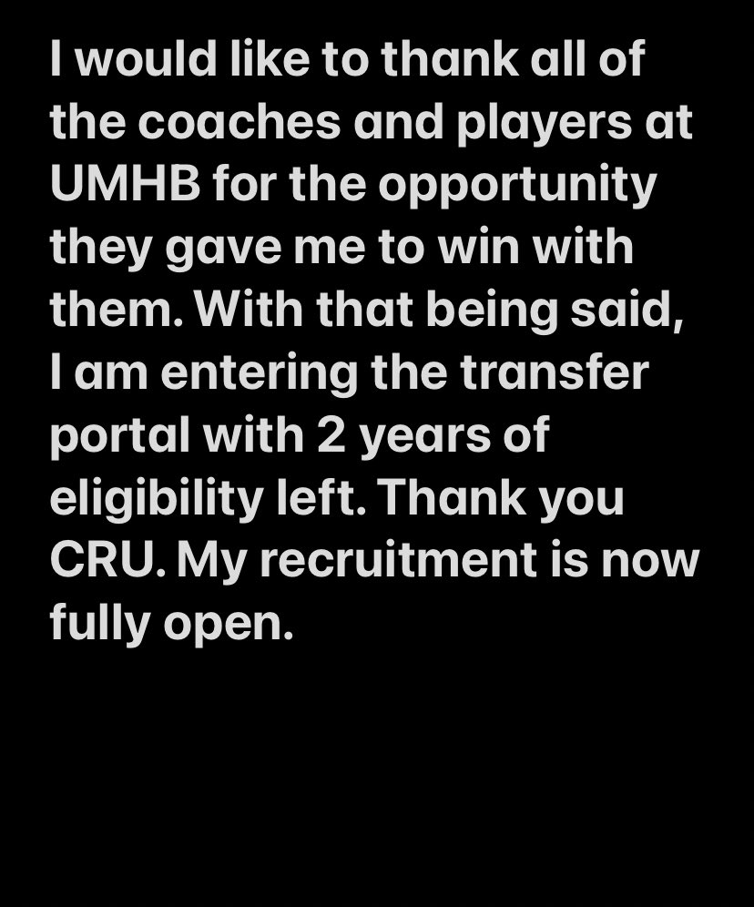 _mullins33's tweet photo. Thankful for my time at UMHB and have nothing but respect for the program. My recruitment is now open. Excited to see where God takes me next ‼️ https://t.co/sPzFVeXfQ1