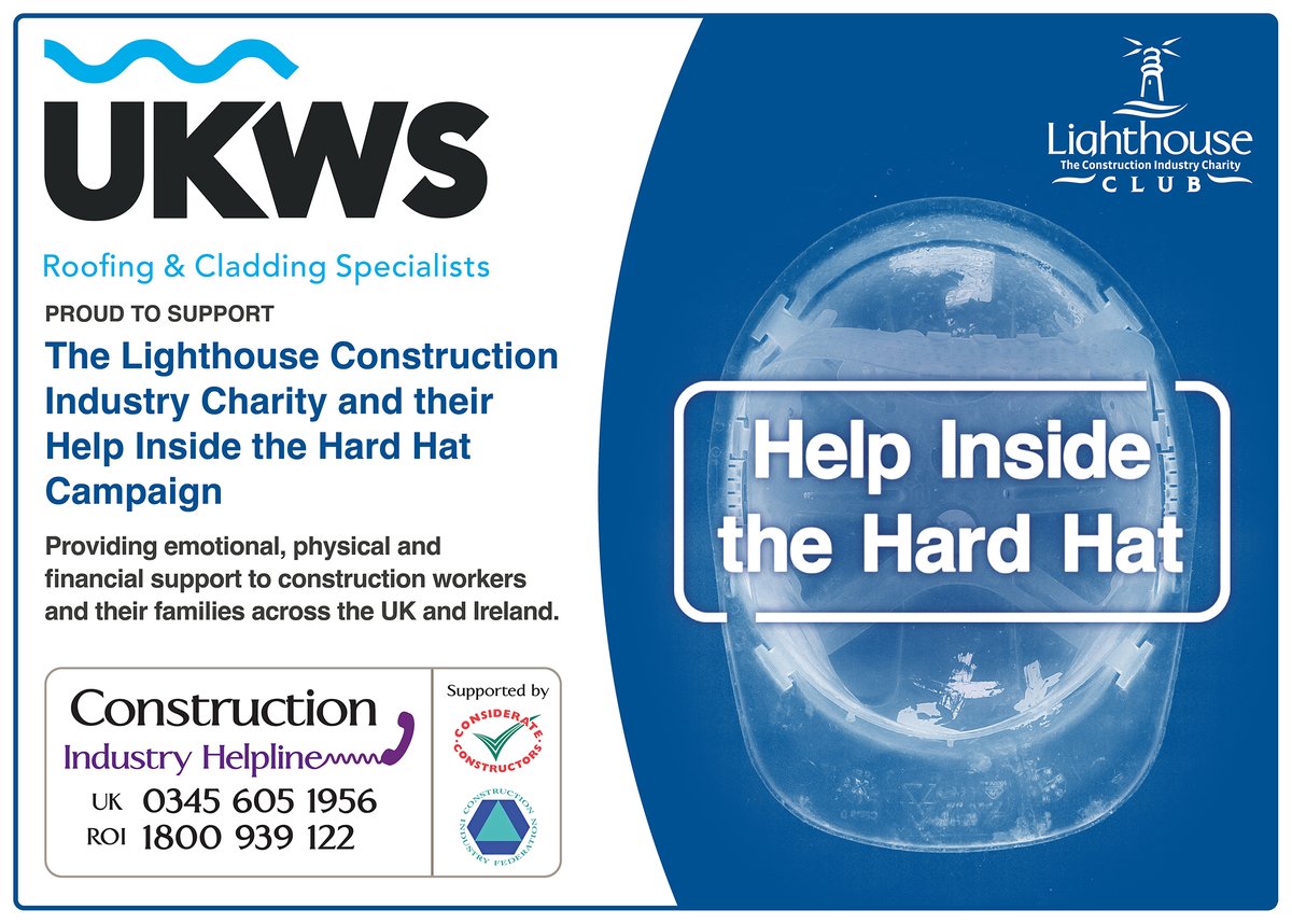 A huge thank you to <a href="/UKWSolutions/">UKWS</a> for becoming Company Supporters by contributing to our cause. We're proud to have so many great supporters like you. 

#mentalhealth #construction #HITHH #charity