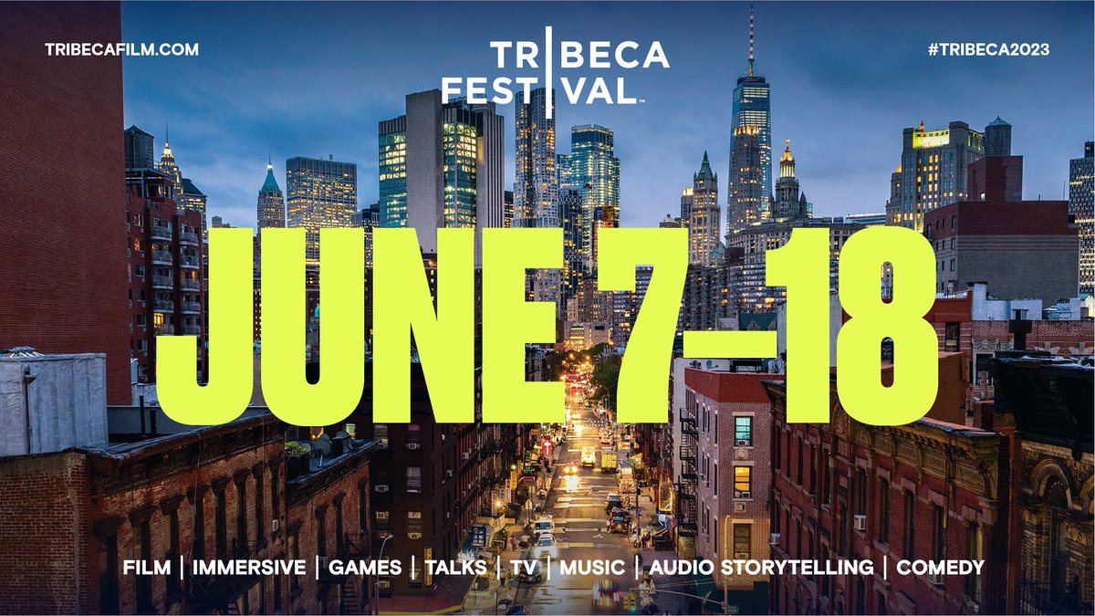 . <a href="/Tribeca/">Tribeca</a> announces 2023 date and ticket sales. This event takes place in New York City, highlighting a diverse selection of films, games, art, and more. Get the details at tribecafilm.com. #NYCEvents #Tribeca2023