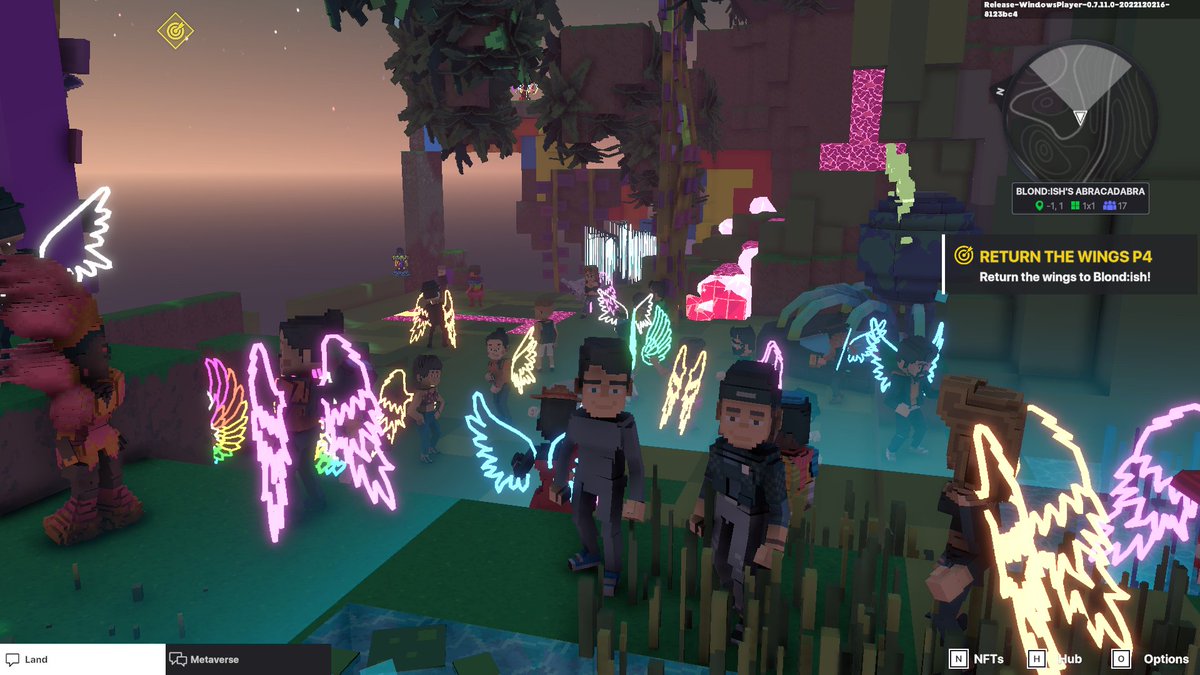 KaylaBr37's tweet photo. @TheSandboxGame @blond_ish 🪄 ABRACADABRA! 🌈 I participated to the @blond_ish dj set! Check out my screenshot: https://t.co/0lUrqtOd3n