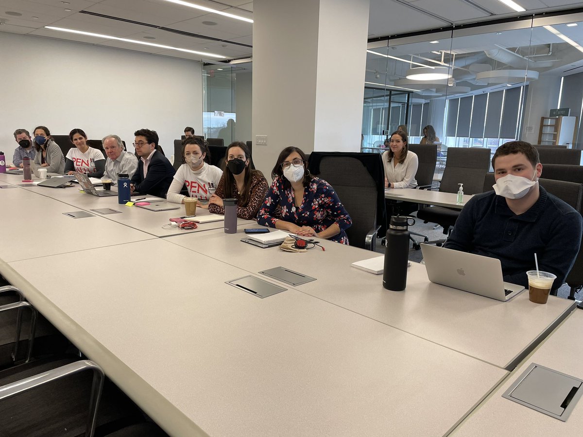 penguild's tweet photo. Our bargaining team is sitting down for our first in-person session! We’re hopeful management will respond to our fair pay proposal so we can get closer to a fair contract. https://t.co/kJRHE7puD7