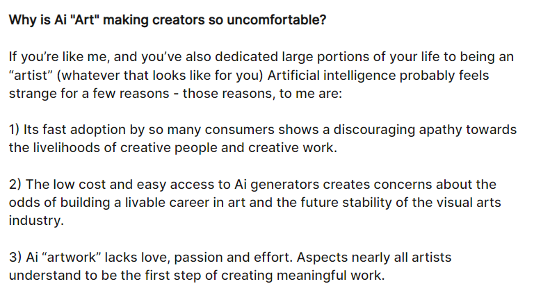 Loner_Magazine's tweet photo. "Art, not 'good' art or 'bad' art - just art, is a culmination of human effort, bias and culture. It's how we as humans, attempt to make our own extremely personal life experiences into something tangible - and share that experience with the people around us. "
- @EatMore_Spiders https://t.co/QFJhu619dI