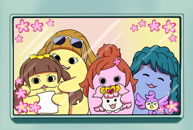 ゆるキュアきらら母の腕もおもっきり伸ばしたことあるのでこれくらい余裕です。ゆるキャラの身体は伸びるもの。これ人類の常識。 