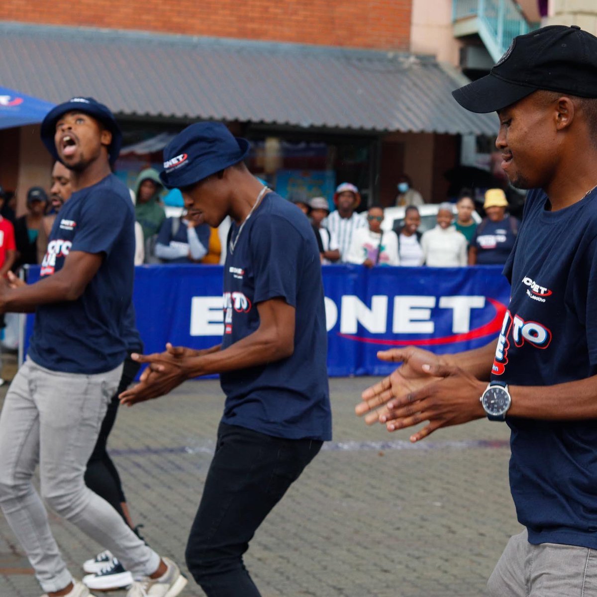 econetlesotho's tweet photo. Highlights of the #SwitchToBlue campaign in Maseru this Friday 🙌🏾 Sefika Complex was coloured in Blue and fun was had 🔵
#KeLifestyleDaiden
#EconetLesotho https://t.co/40J7JSuRdu
