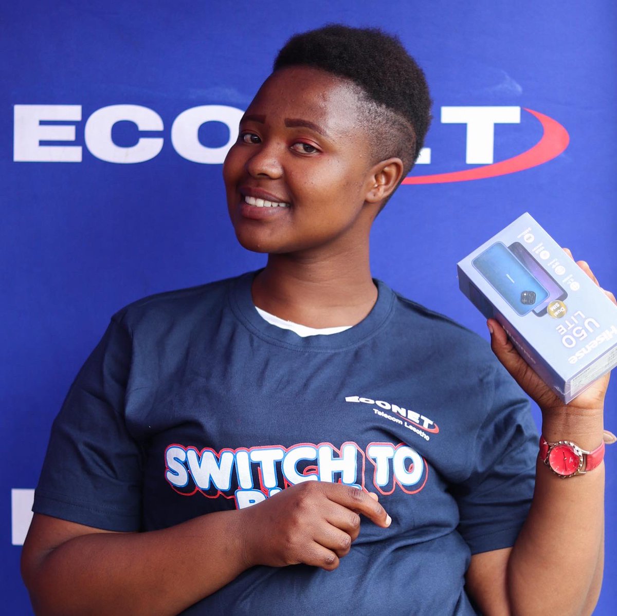 econetlesotho's tweet photo. Highlights of the #SwitchToBlue campaign in Maseru this Friday 🙌🏾 Sefika Complex was coloured in Blue and fun was had 🔵
#KeLifestyleDaiden
#EconetLesotho https://t.co/40J7JSuRdu