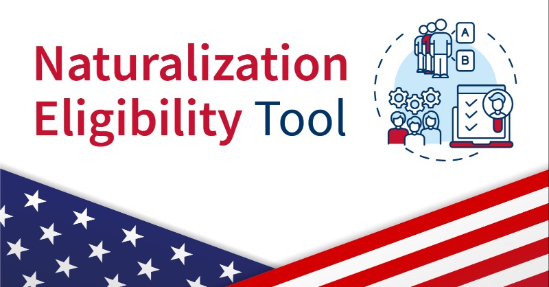 USCIS's tweet photo. Was applying for U.S. citizenship on your list of resolutions for 2022? If it is and you have not already begun the process, it’s not too late! Use our eligibility tool to determine your eligibility online before creating an account. Get started today: