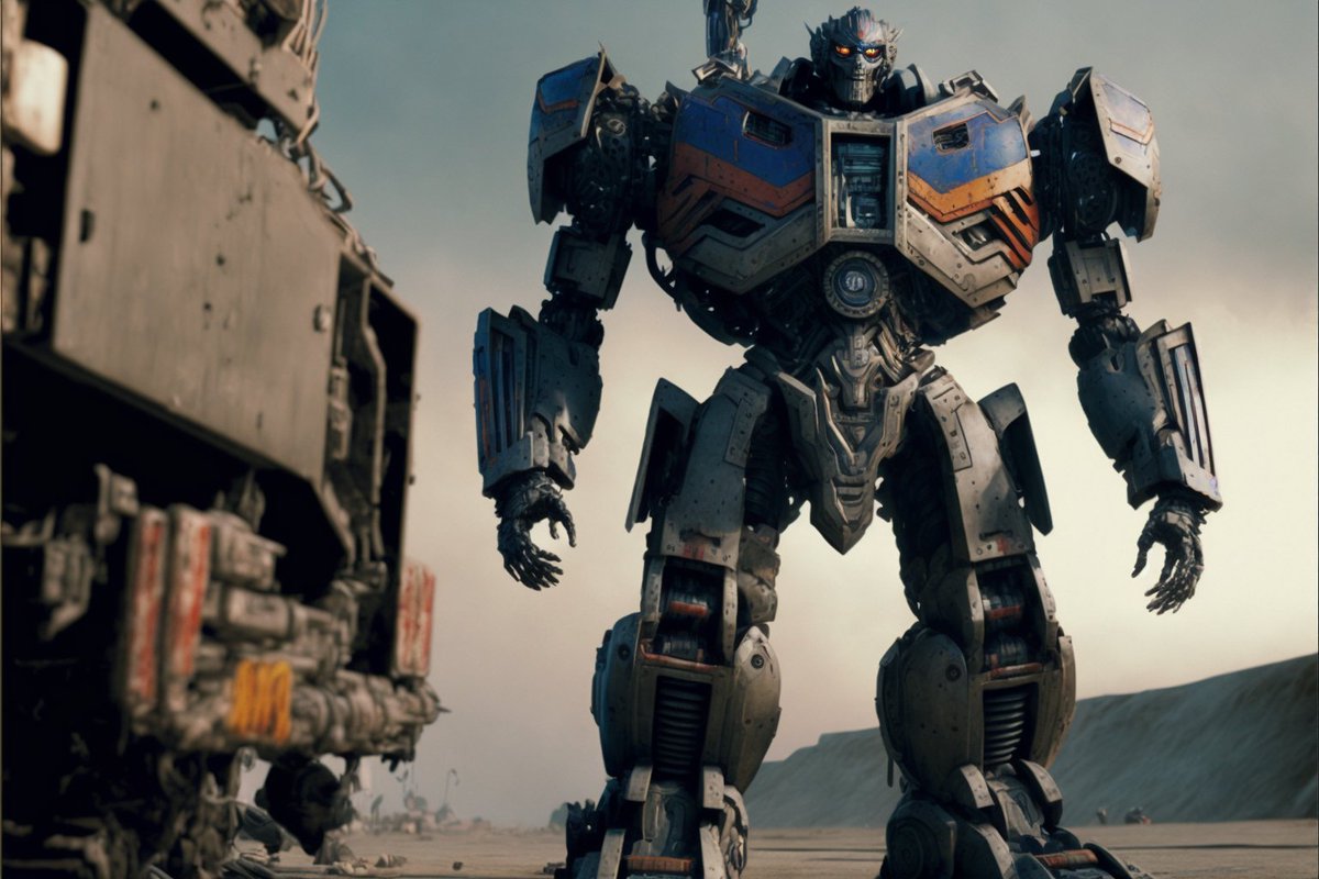 Midjourneydb's tweet photo. Transformers https://t.co/2Hj4FvqJP3