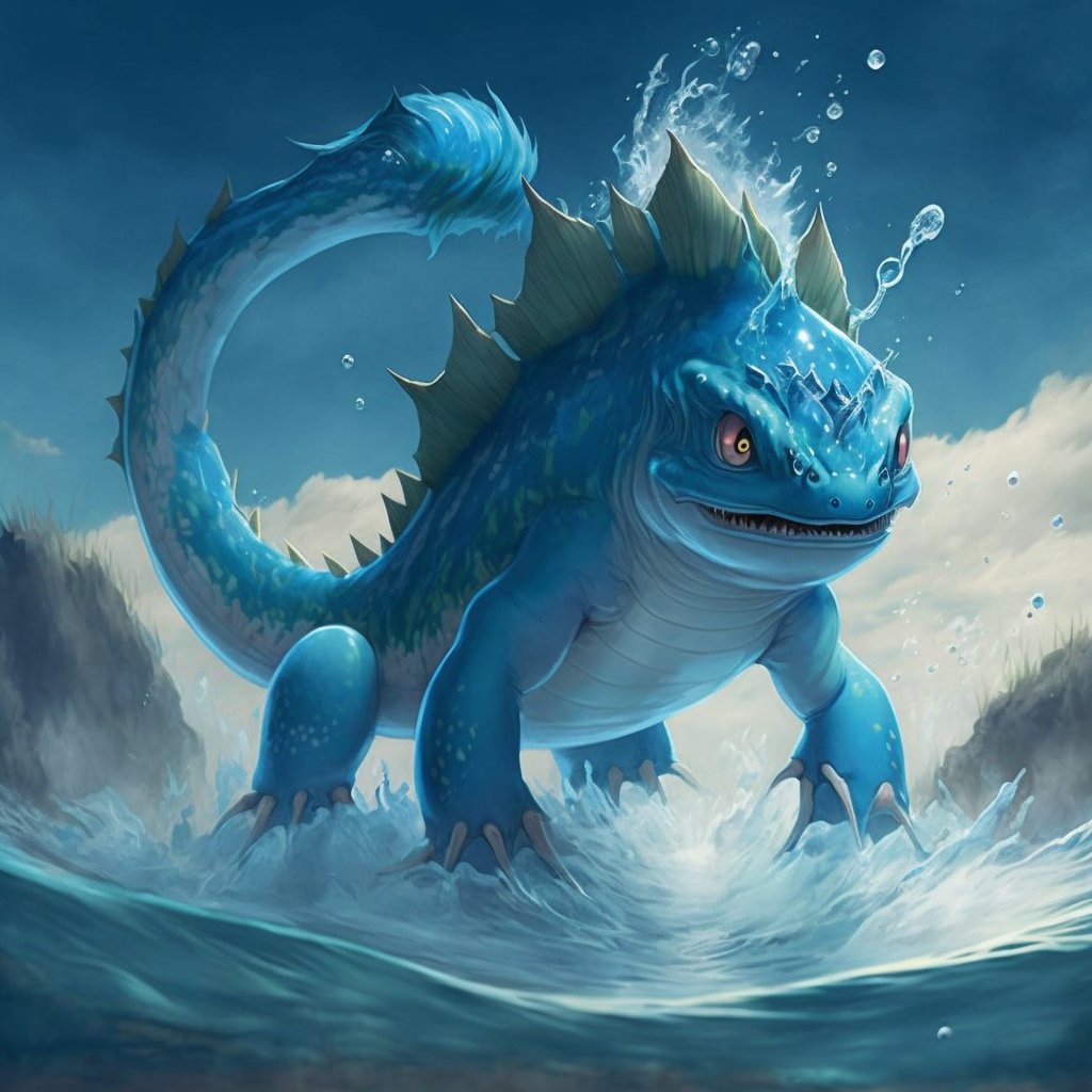Midjourneydb's tweet photo. Pokémon https://t.co/u3pb9NVoyn