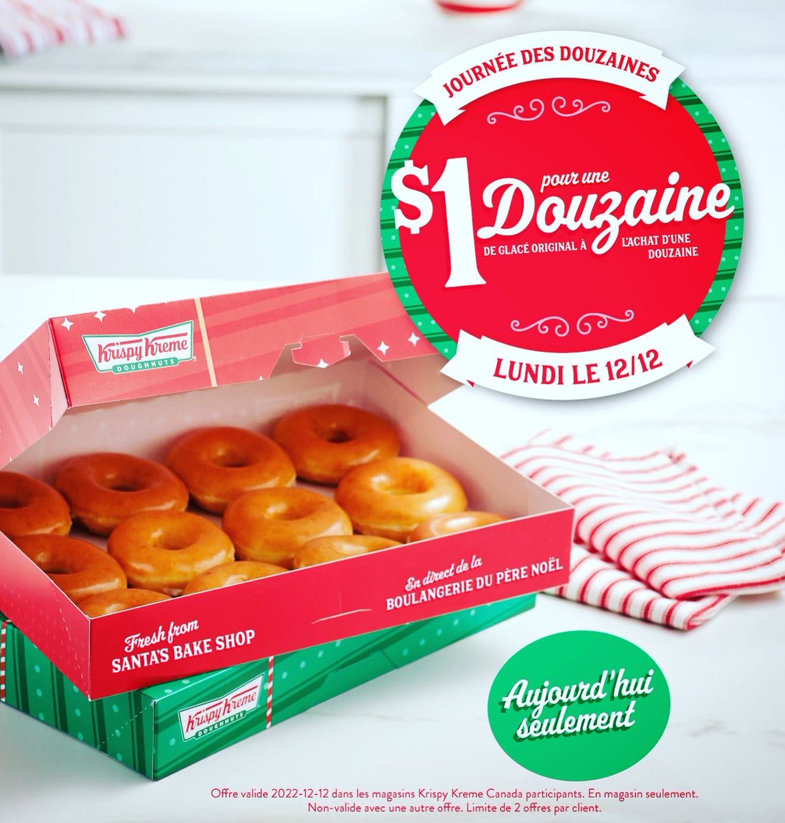 MonKrispyKreme's tweet photo. On y va! Bon lundi 😉 #originalglacé #goûtezlesbeignets https://t.co/ChxrBYKBSH