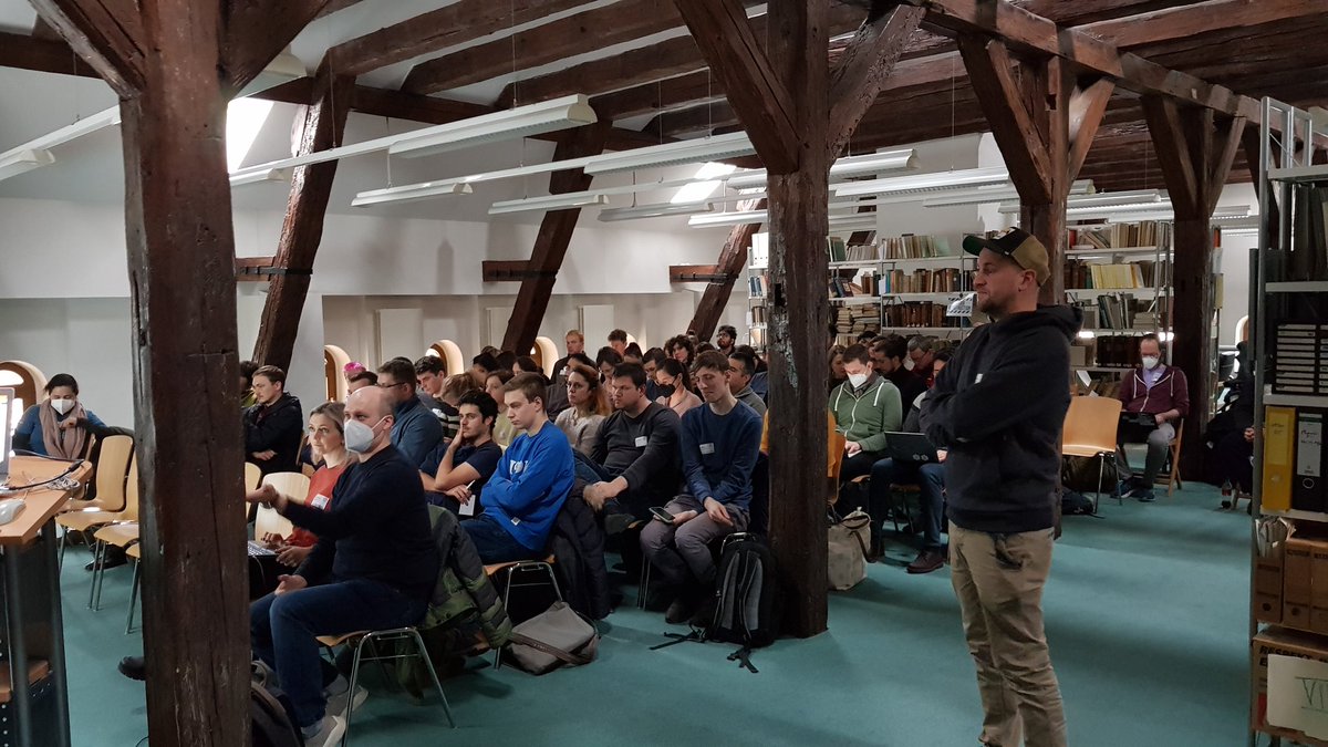 Biohackathon Germany #BHG_2022 started today with the 11 project introductions and about 70 #bioinformatics researcher on site and 50 online!