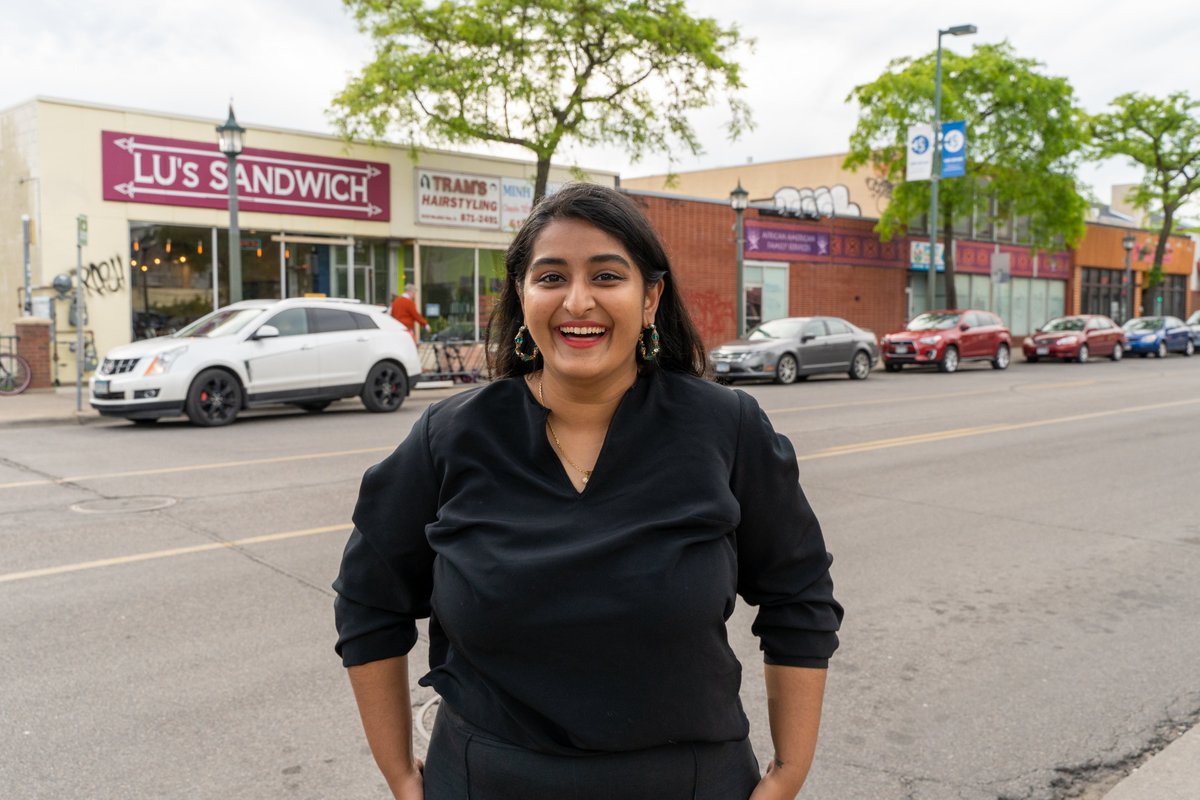 aishaforward10's tweet image. My name is Aisha Chughtai, most of you know me, but I am a renter, a former labor organizer, the eldest daughter to a Muslim immigrant family, an immigrant rights activist, &amp;amp; the Councilmember for Ward 10 in Minneapolis. And I’m excited to announce I’m running for re-election. 🧵