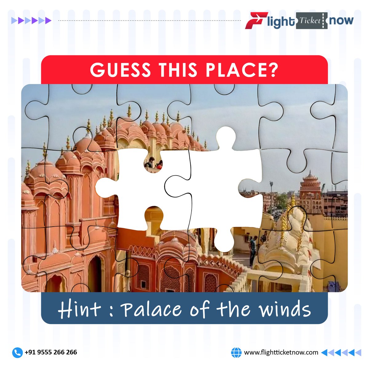 FlightTicket6's tweet photo. Built from red and pink sandstone, it is on the edge of the City Palace, Jaipur, and extends to the Zenana, or women's chambers. The structure was built in 1799 by the Maharaja Sawai Pratap Singh, grandson of Maharaja Sawai Jai Singh, the founder of the city of Jaipur, India. https://t.co/DeOC80cuyo