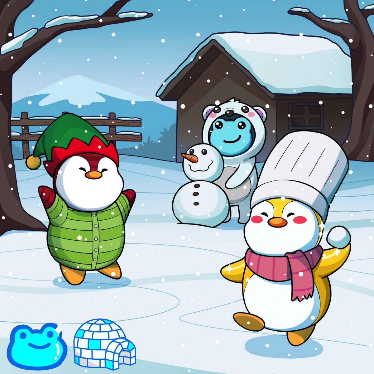 Froggy Friends tweet media