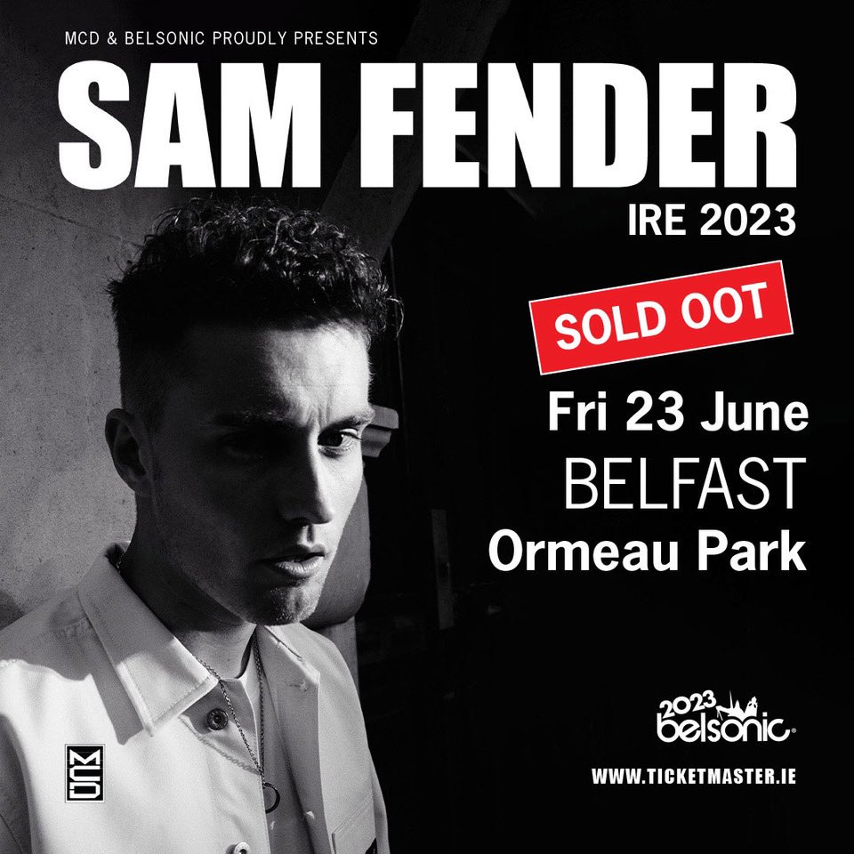 Belfast sold oot for next June!🚀

Last few Dublin tickets👇
samfender.lnk.to/UKIETour