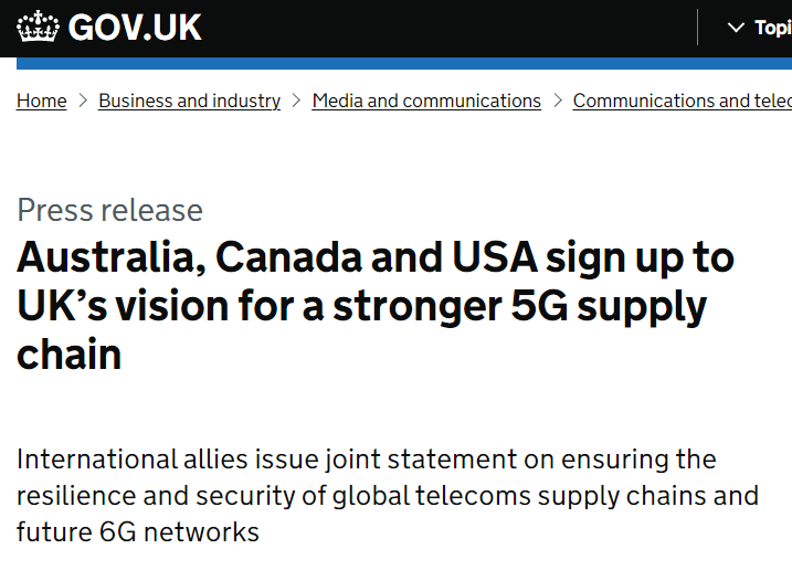 Never mind regulators being too close to the industries that they supposedly regulate...

#5G 

gov.uk/government/new…