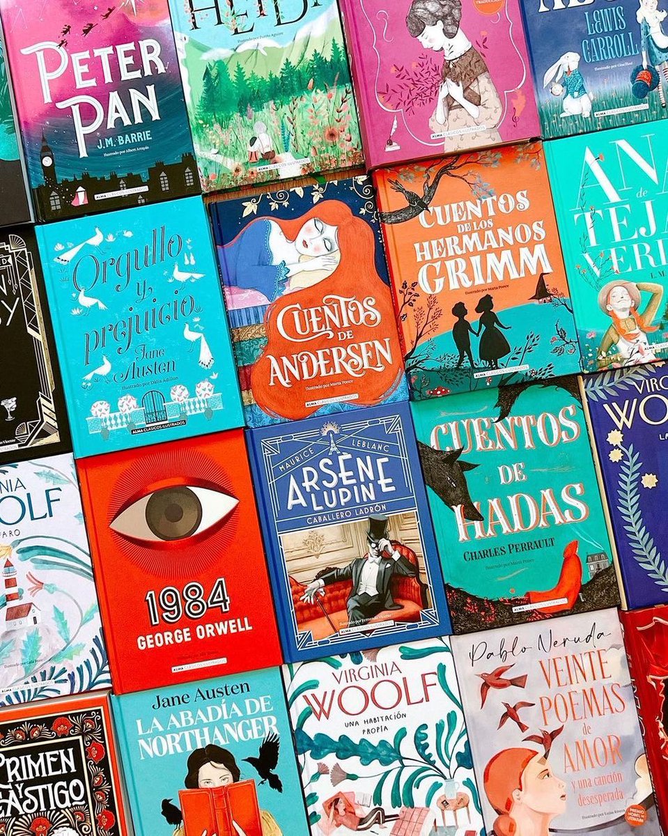 queleocopiapo's tweet photo. Cuál de estos libros de #AlmaEditorial te gustaría tener en #Navidad? 😱
Escríbele aquí al #ViejitoPascuero 🎅🎄
#Libros #Clásicos #Literatura #Hermosa #RegalaUnLibro #RegaloPerfecto
#LeeUnPocoCadaDía☝️😊
@ZigZagEditorial https://t.co/Kb2fY9f8Vk