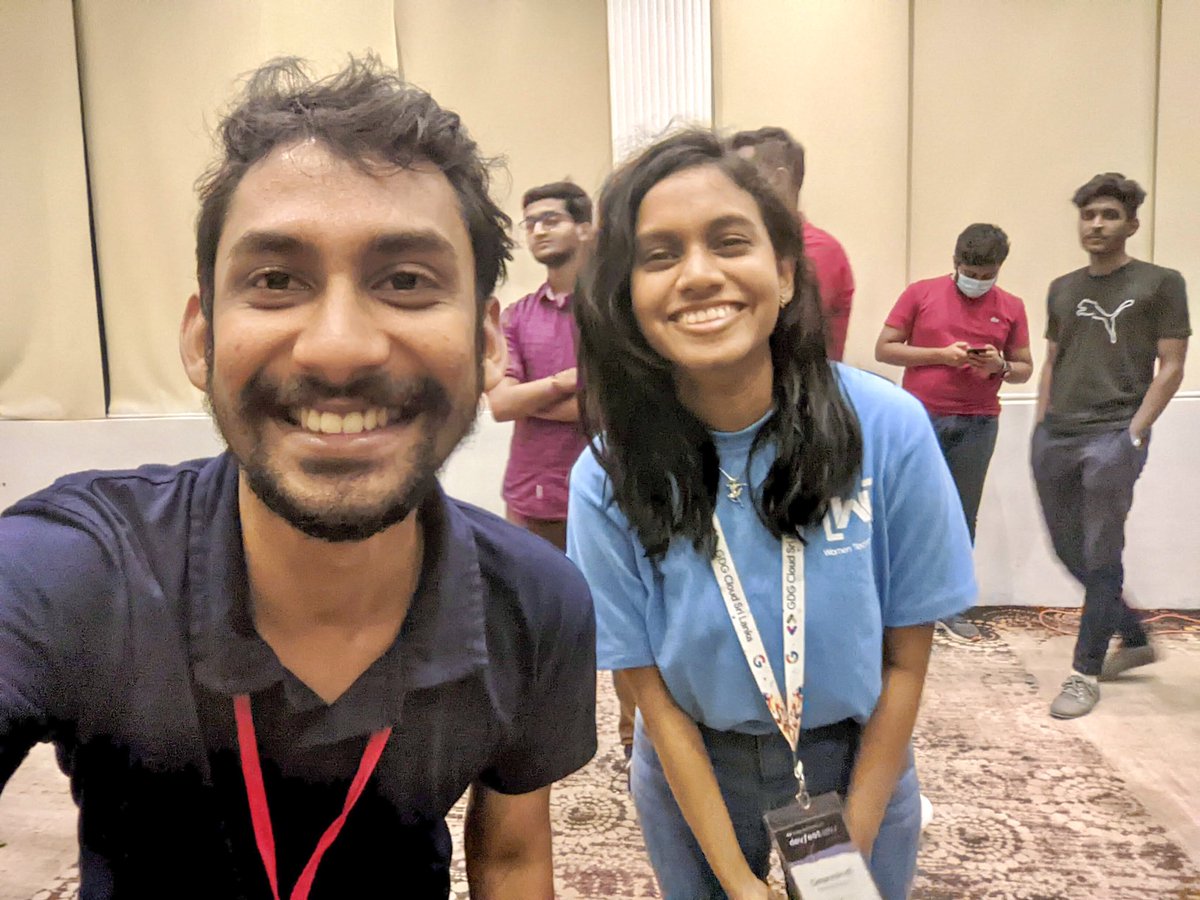 Sewvandiii's tweet photo. DevFest Sri Lanka 2022 โจ | Day 01
#GoogleDevCommunity #DevFest2022 #DevFest #GDG #GDGLK #WTMSL #GDGCloudSL #DevFestSL #SriLanka #WTM #GDGCloud https://t.co/A6ZMMLREiq