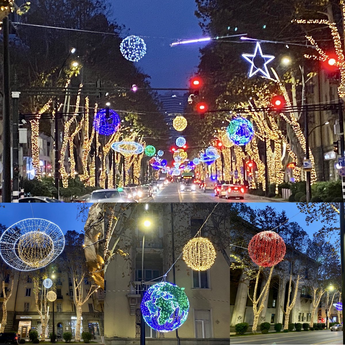 Lights are on in #Tbilisi ✨🌟