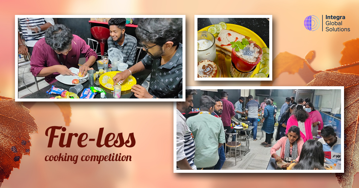 integra_tweet's tweet image. Life at Integra, Yeah!!! 𝐖𝐄 𝐀𝐑𝐄 𝐅𝐎𝐎𝐃𝐈𝐄𝐒. It's a fun time celebration.

Take a look at the talent of our cooks at the Fire-less cooking competition held at @integra_tweet
.
.
.
#integraglobalsolutions #lifeatintegra #nofirecooking  #cooking #teambuilding #funactivities