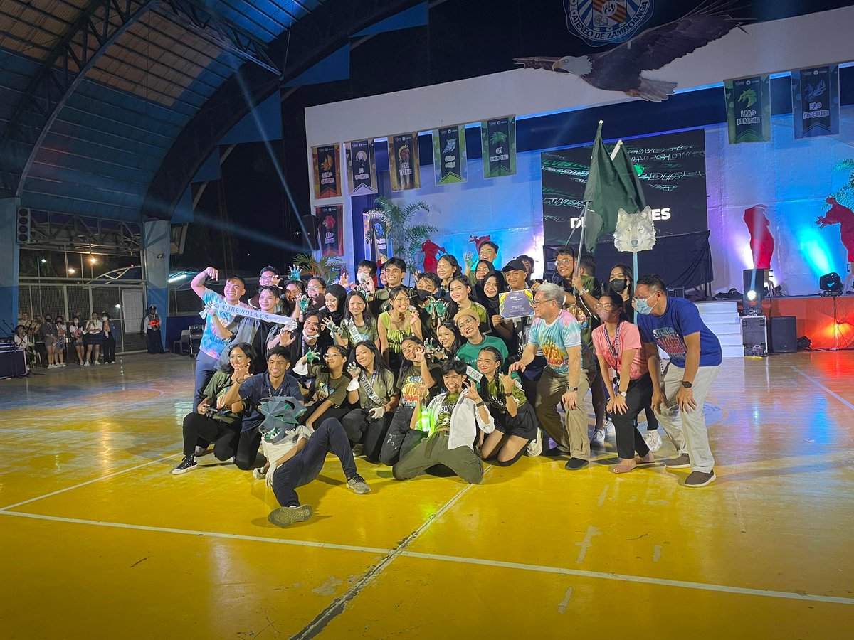 ateneo_fiesta's tweet photo. KA-TROPAS OF A DIFFERENT LEAGUE! 🏆

Worthy of applause, a big kudos to the G11 Direwolves as the overall Champion for this year's Sports Events! 👑 You've shown excellent sportsmanship and more! 🏅

#AtFest2022
#AtFestCientoDiez
#VivoAnimoAteneo https://t.co/A0nxV9hNNM
