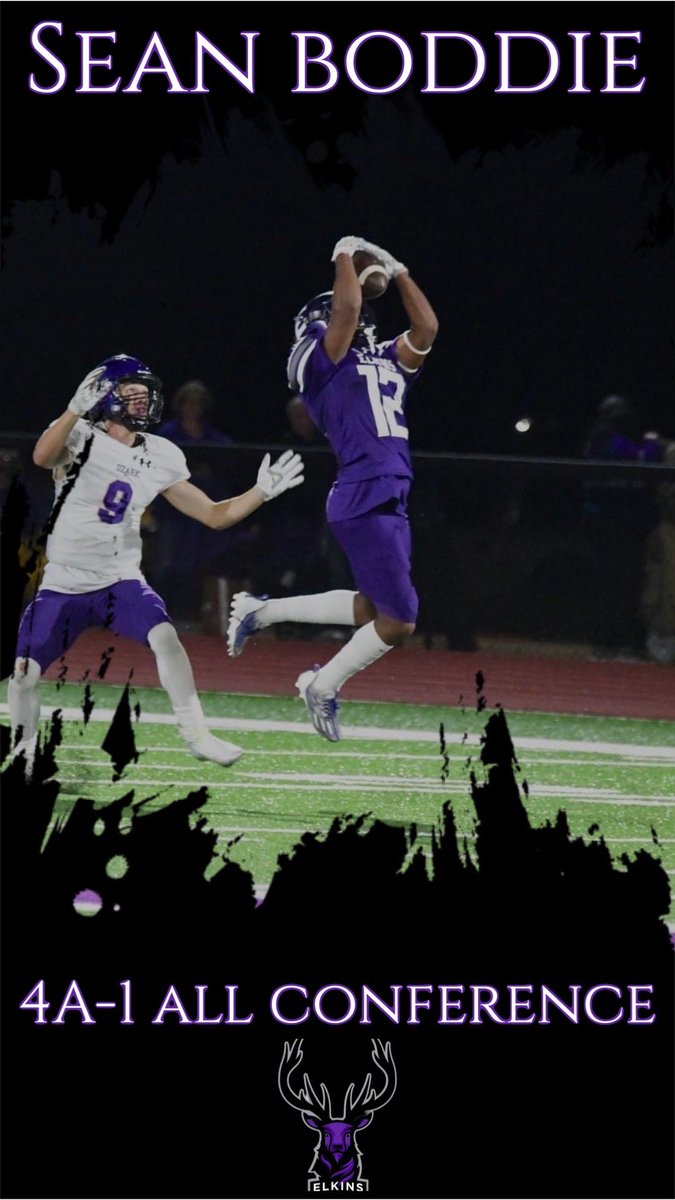 Congratulations to Sean Boddie for being selected to the 4A-1 All-Conference Team! #elkpride