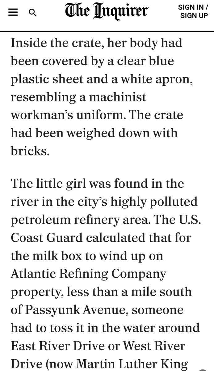 PhD_OnTheCouch's tweet photo. There's a little Black #GirlInTheBox 🥺
too? Philadelphia lost her remains?
"The city’s records from 60s were kept haphazardly, Kimmerle also dug up the plots around where she was supposed to be, but found NOTHING" 🤬
#JosephAugustusZarelli
#TheBoyInTheBox https://t.co/RYrC82yYPD https://t.co/X6GnHMVWCf