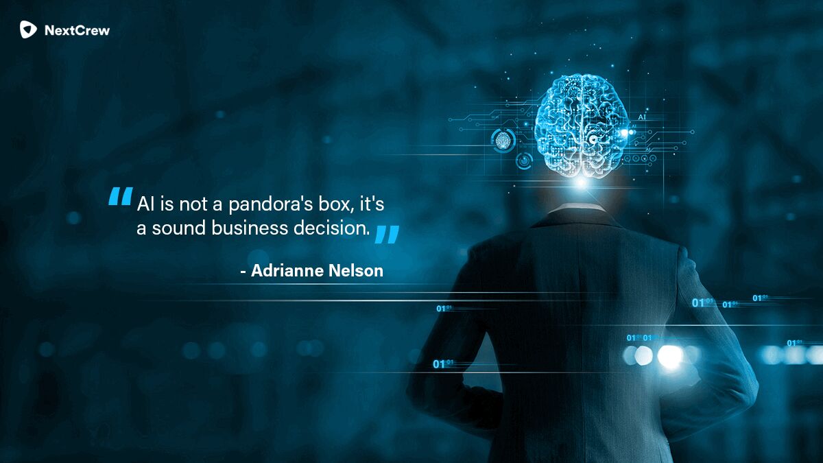 nextcrewcorp's tweet photo. AI is now ruling the market, and today every sector is in a race to enforce it, including the staffing sector. Thoughts? #artificialintelligence #staffingsoftware #recruitingindustry #NextCrew https://t.co/fgSYfelQyU